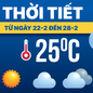 Dự báo thời tiết từ 22-2 đến 28-2: Bắc Bộ giảm nhiệt, Nam Bộ nắng nóng