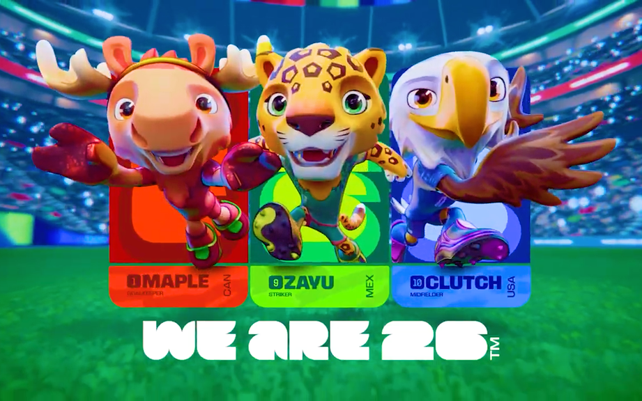 Ngắm bộ ba linh vật World Cup 2026 vừa được FIFA công bố